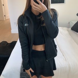 North Face black jacket xs